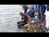 غواصون متطوعون يحاولون انتشال جثث قارب بحيرة مريوط الغارق