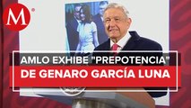 AMLO exhibe foto de García Luna viendo de forma “irrespetuosa” a Carla Bruni