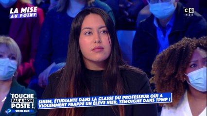 Professeur giflant un élève : le témoignage d'une étudiante ayant assisté à la scène