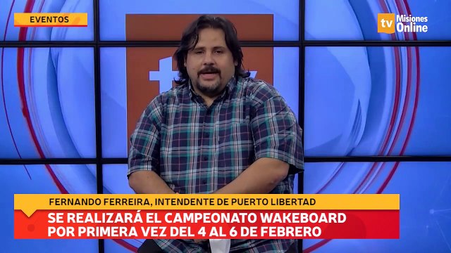 Se realizará el Campeonato Wakeboard por primera vez del 4 al 6 de febrero