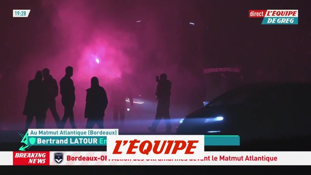 Accueil festif et fier des supporters - Foot - L1 - Bordeaux