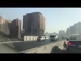 زحام مروري شديد على الطريق الدائري أمام عقار فيصل