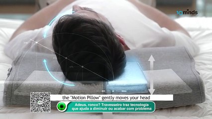 Adeus, ronco? Travesseiro traz tecnologia que ajuda a diminuir ou acabar com problema