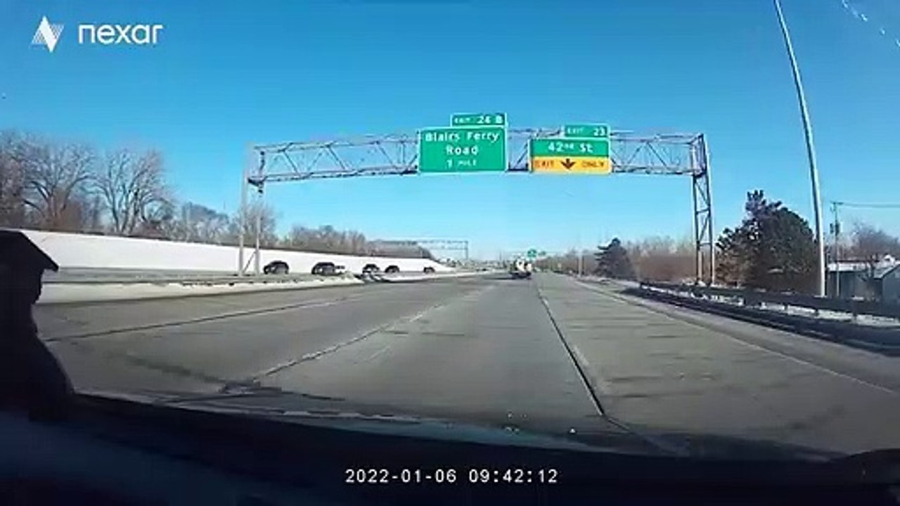 Driver on Wrong Side of Interstate Crashes into Semi-Truck