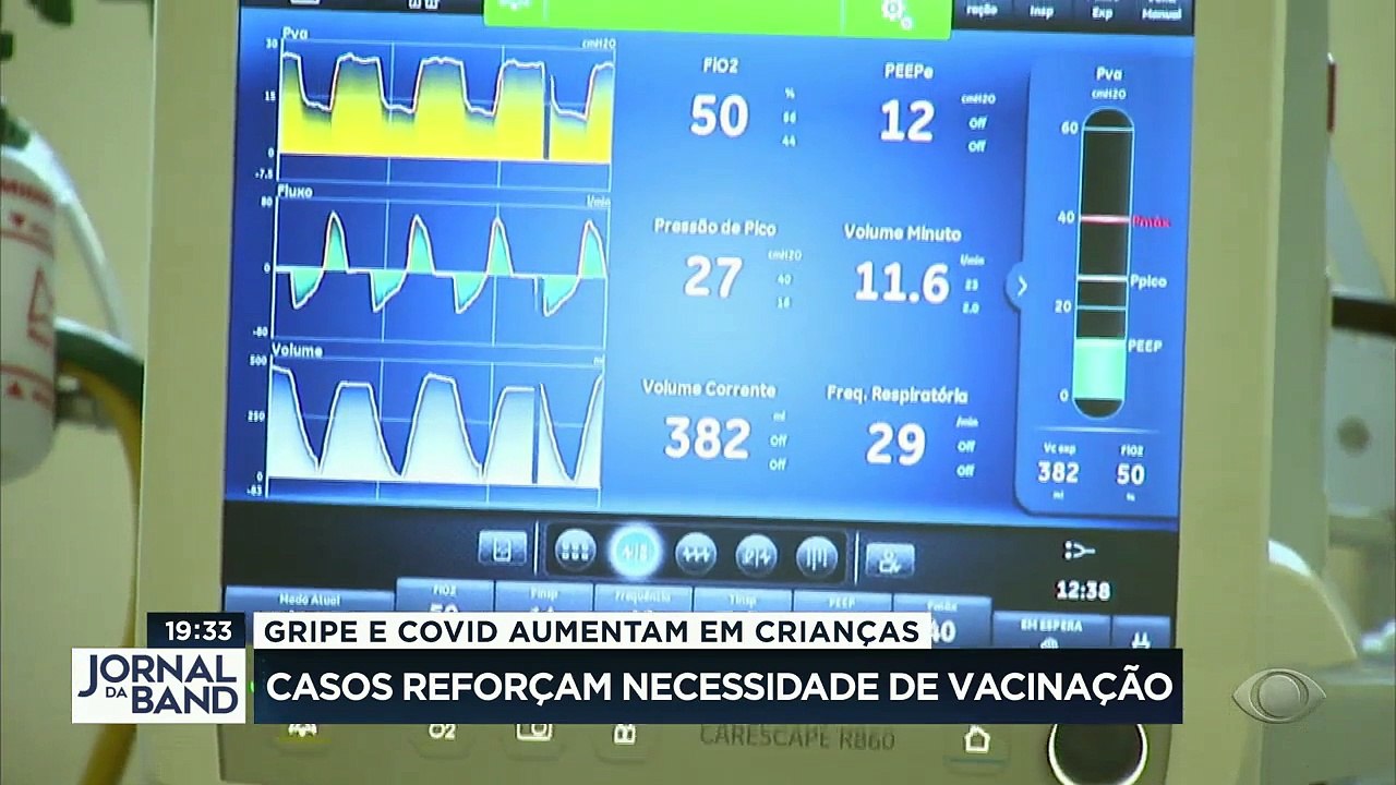 Hospitais infantis registram aumento de casos d...