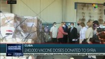 FTS 18:30 07-01: Cuba donates 240 000 vaccine doses to Syria