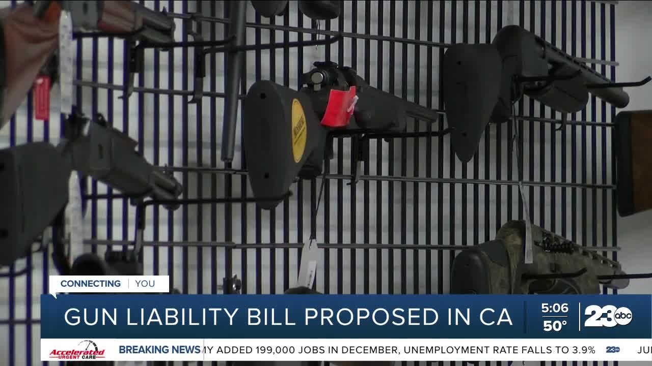 Gun liability bill proposed in CA