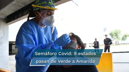 Bajan a 19 los estados en verde; Nuevo León, Chihuahua y BC Sur pasan a semáforo naranja