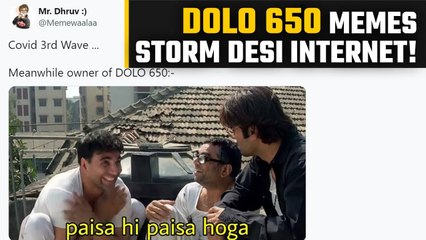 Dolo 650 trends as India's 'new favourite snack' amid Covid-19 | Oneindia News