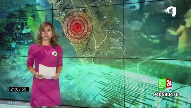 A 15 kilómetros del epicentro: carretera central reabre tras cierre por deslizamiento de piedras