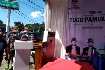 Gubernur Banten Resmikan Tugu Pamulang