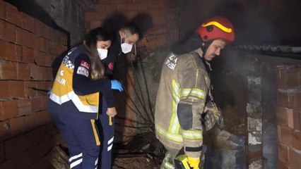 Sigara içerken uykuya daldı, çıkan yangında yaşamını yitirdi