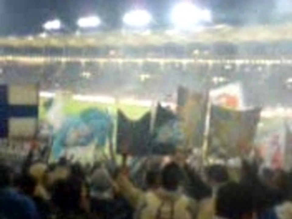 Tfc 0-0 OM 2008 entrée joueurs parcage marseillais