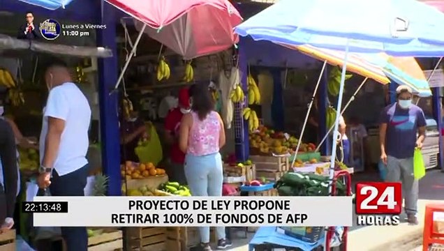 AFP: proyecto de retirar 100% de fondos provocaría el fin del sistema privado de pensiones