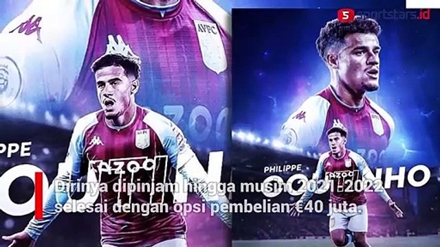 Balik ke Liga Inggris, Philippe Coutinho Gabung Aston Villa