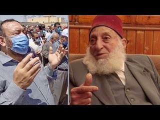 انهيار محبي الشيخ حافظ سلامة أثناء تشييع جنازته