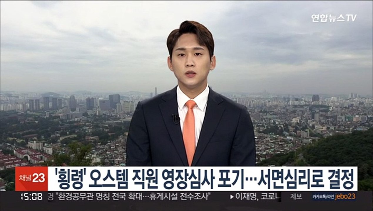 '횡령' 오스템 직원 영장심사 포기…서면심리로 결정