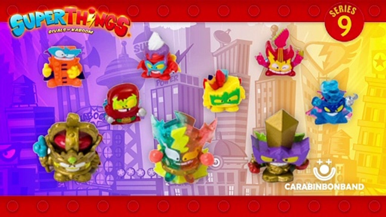 Superzings serie 9 cuándo sale? - colección casi completa parte 2 - By CARA BIN BON BAND