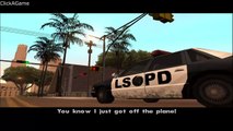 Grand Theft Auto (GTA): San Andreas Mission 1- Big Smoke | With Cheats | Clean Version | ClickAGame