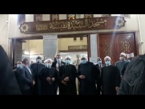 وزير الأوقاف والمفتي ومحافظ القاهرة يؤدون صلاة الغائب على ضحايا قطاري سوهاج