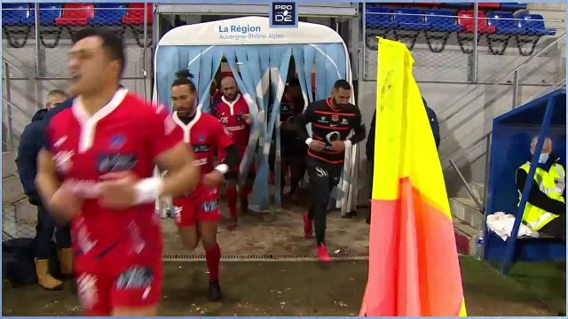 PRO D2 - Résumé Stade Aurillacois-RC Narbonnais: 18-13 - J16 - Saison 2021/2022