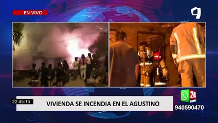 El Agustino: humilde anciana lo pierde todo tras incendiarse su vivienda