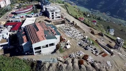 Doğu Karadeniz'in en büyük İl AFAD Yönetim Merkezinin yapımı sürüyor