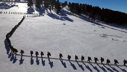 TSK'dan Sarıkamış şehitleri için tüyleri diken diken eden paylaşım