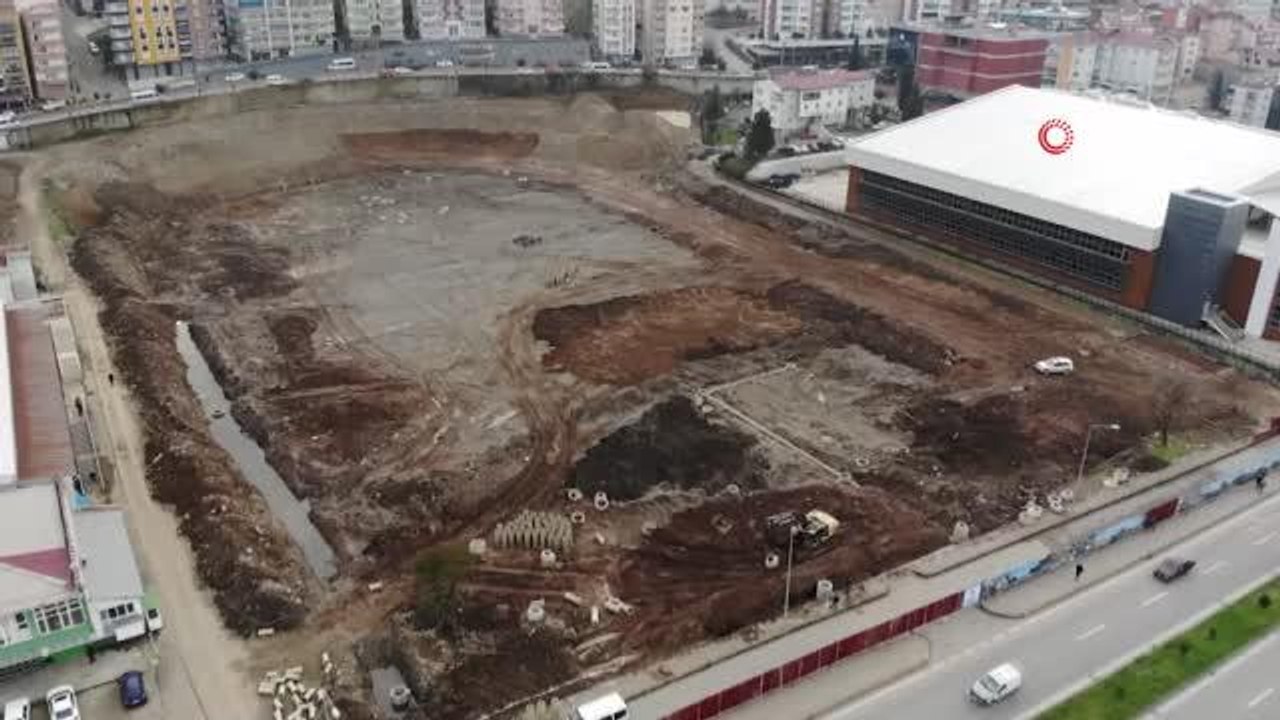 Giresun'un en büyük yeşil alan projesin olan Millet Bahçesi için çalışmalar başladı