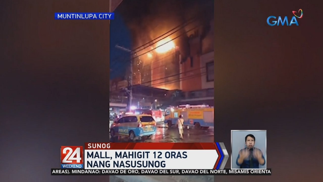 Mall, mahigit 12 oras nang nasusunog | 24 Oras Weekend