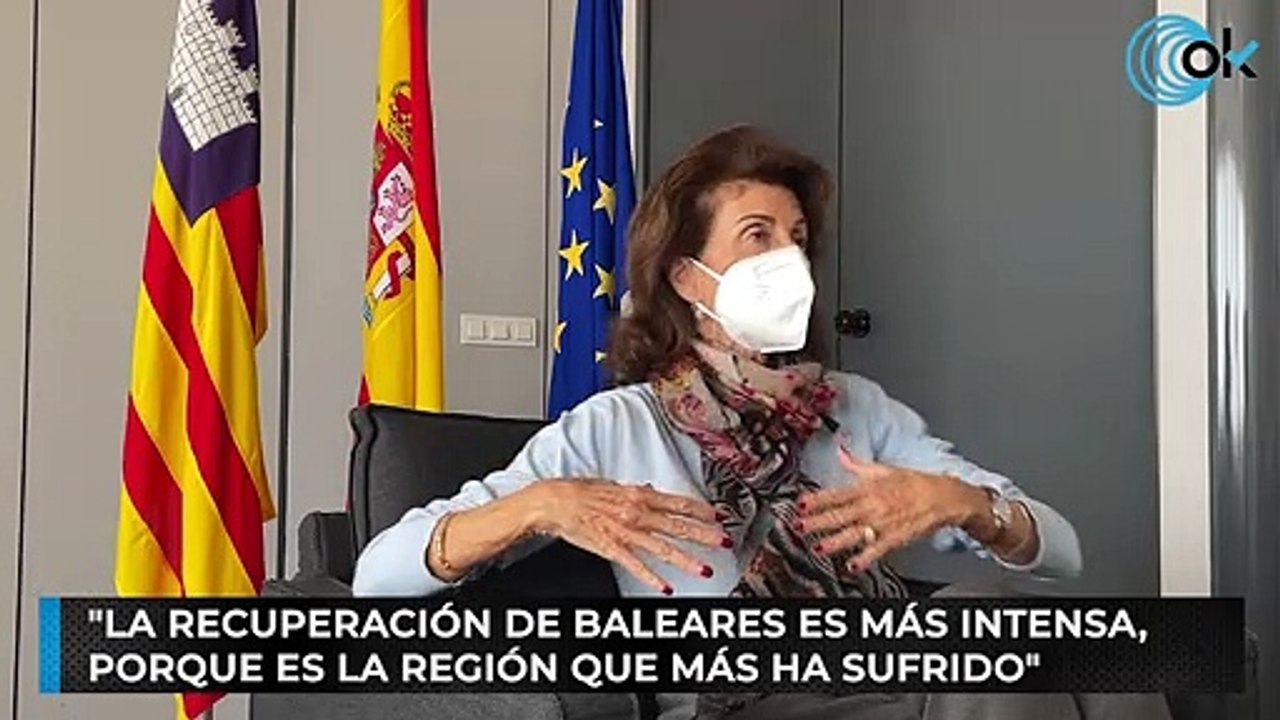 Carmen Planas (Presidenta de CAEB): "La recuperación de Baleares es más intensa, porque es la región que más ha sufrido"