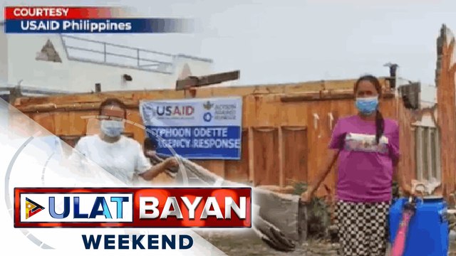 Karagdagang $19M halaga ng tulong para sa mga naapektuhan ng bagyong Odette, ibinigay ng USAID