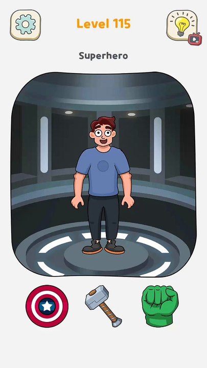 How to make Superhero  Level 115 Displace It  Brain Puzzle | Zin y | Gameplay [Fun Games Tv]