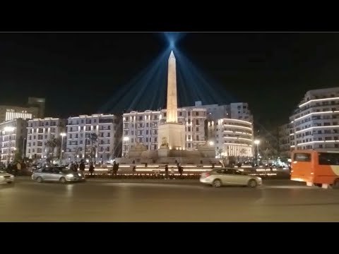 ميدان التحرير قبل ساعات من نقل المومياوات الملكية