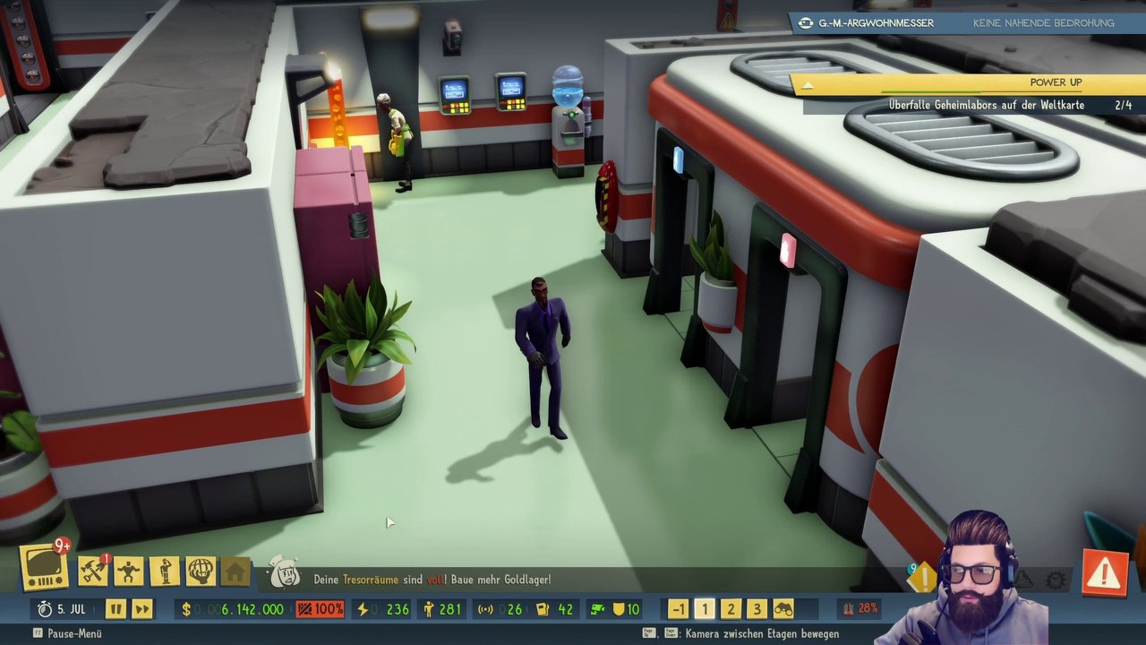 Evil Genius 2  Let's Play Folge #072 Das Ende des blauen Heiligen   [German/Deutsch]