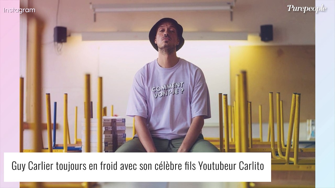 Guy Carlier toujours en froid avec son célèbre fils Carlito : "Je sais qu'il m'en veut..."