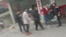 Arnavutköy'de tekme tokat kavga kameralara böyle yansıdı
