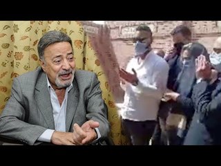 دعاء مؤثر أثناء دفن الفنان الراحل يوسف شعبان