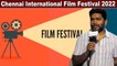 Pa.Ranjith and Director Vasanth in Chennai International Film Festival