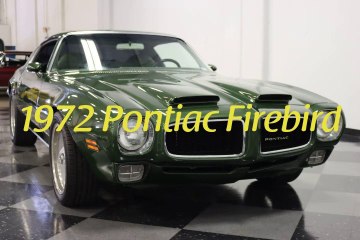 1972 Pontiac Firebird . Classic cars