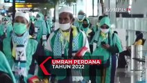 Umrah Perdana di 2022, 419 Jamaah Diberangkatkan