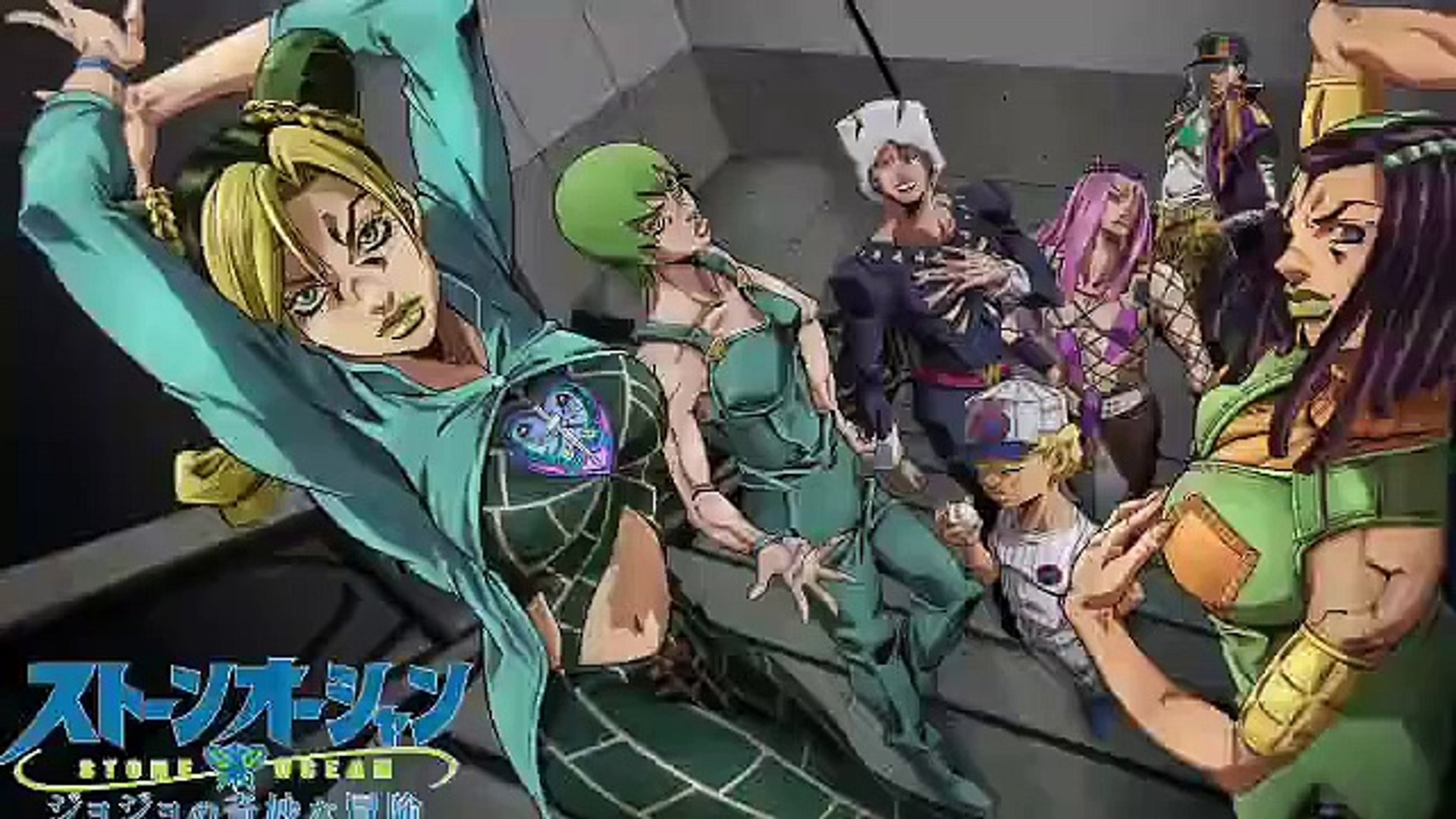 ジョジョの奇妙な冒険　第1部〜第6部 ジョジョの奇妙な冒険ストーンオーシャン1話JOJO6部アニメ2022年1月7日