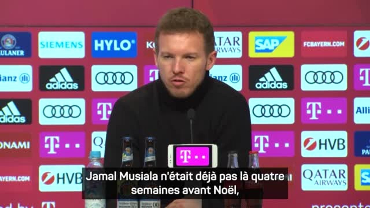 18e j. - Nagelsmann : "Certains de mes joueurs n'ont pas joué à leur poste"