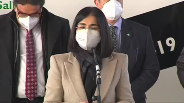 Darias: Los no vacunados entre 60 y 79 años tienen 16 veces más probabilidades de ingresar en un hospital que los vacunados