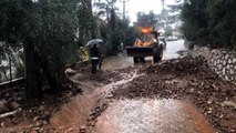 Marmaris'te 8 saatte metrekareye 62 kilogram yağış düştü