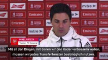 Arsenal-Transfers im Januar? Arteta: “Sind bereit”