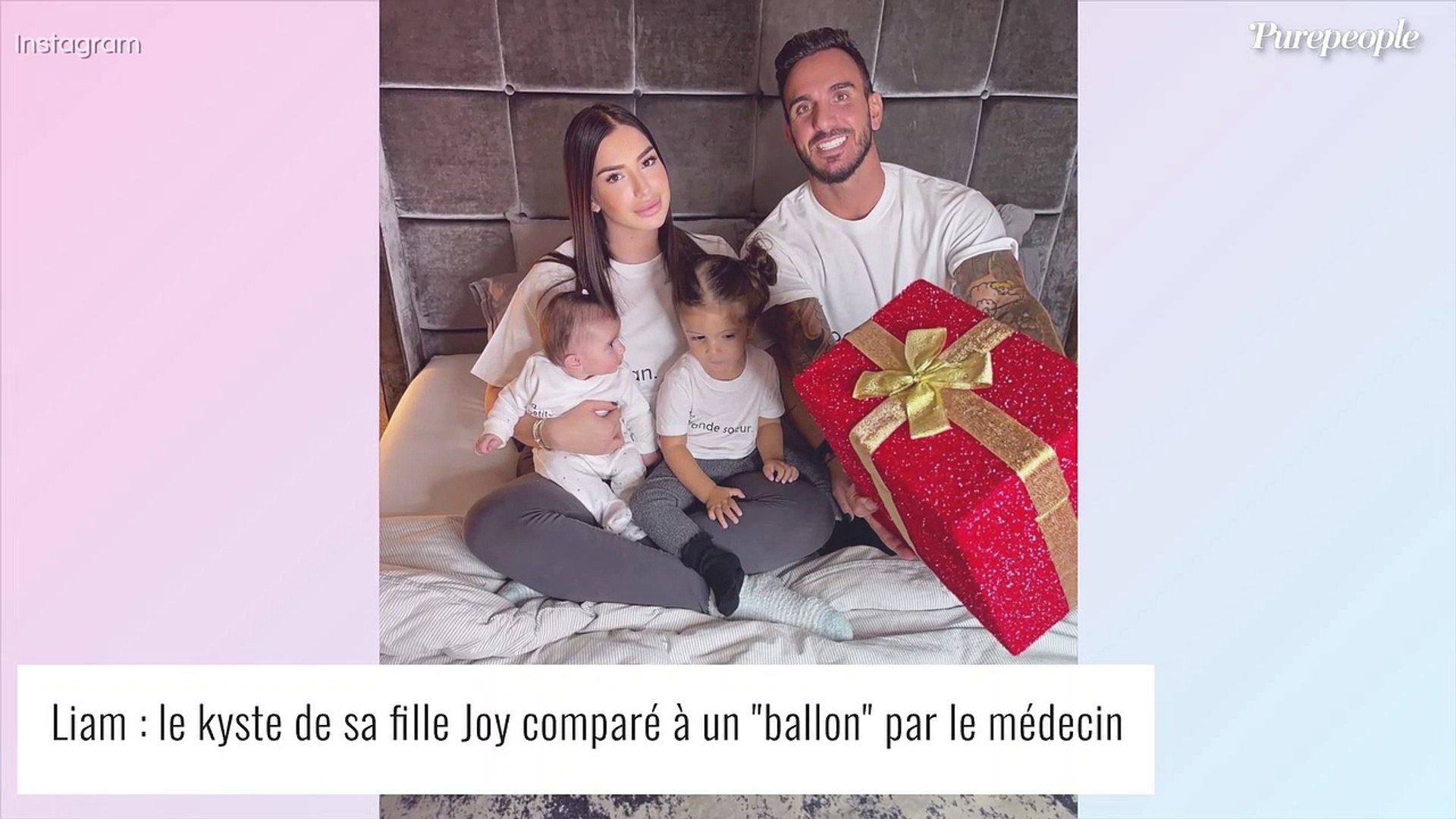 Liam Di Benedetto Joy Père Liam Di Benedetto : le kyste de sa fille Joy comparé à un "chewing-gum" par  un neurochirurgien - Vidéo Dailymotion