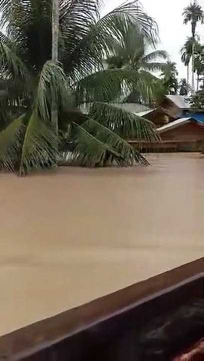 Floods hit North Aceh, Indonesia