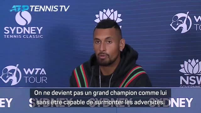 Open d'Australie - Kyrgios défend Djokovic
