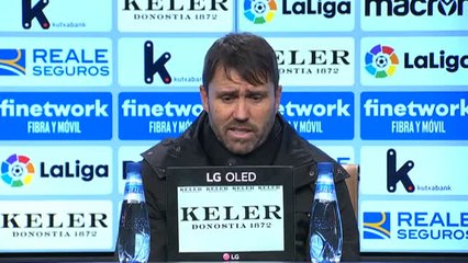 Alguacil: "No hemos hecho un partido redondo del todo, porque hemos perdonado"